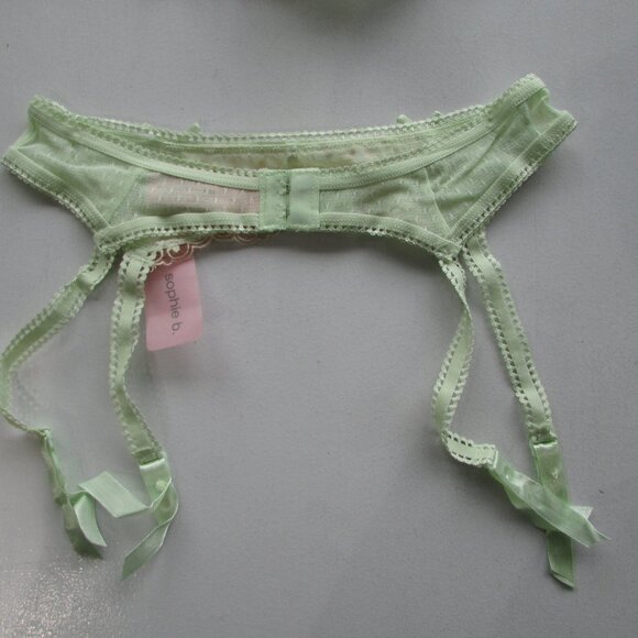 Rene Rofe Sophie B Mint Green 3 Pc Corset Set - NEW - Picture 13 of 16